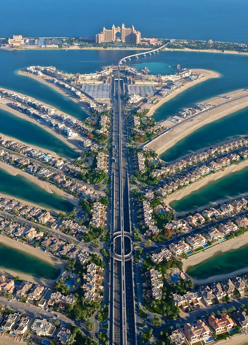 The iconic man-made island with luxury villas, beachfront apartments, and world-class resorts.